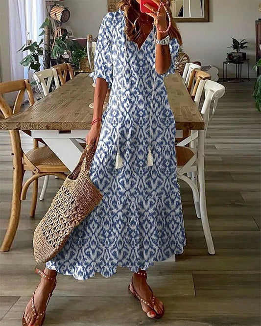 Camille - Boho Tummy Coverage Dress