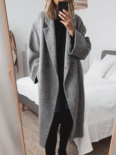 Elara | Cozy Long Coat