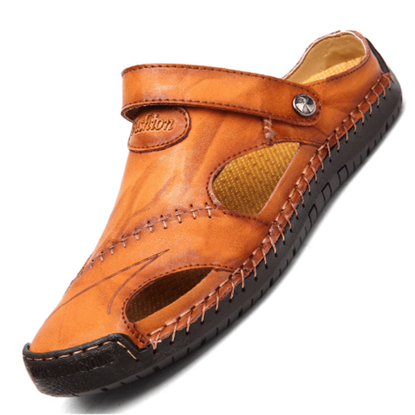 Oliver/Orthopedic Leather Sandals