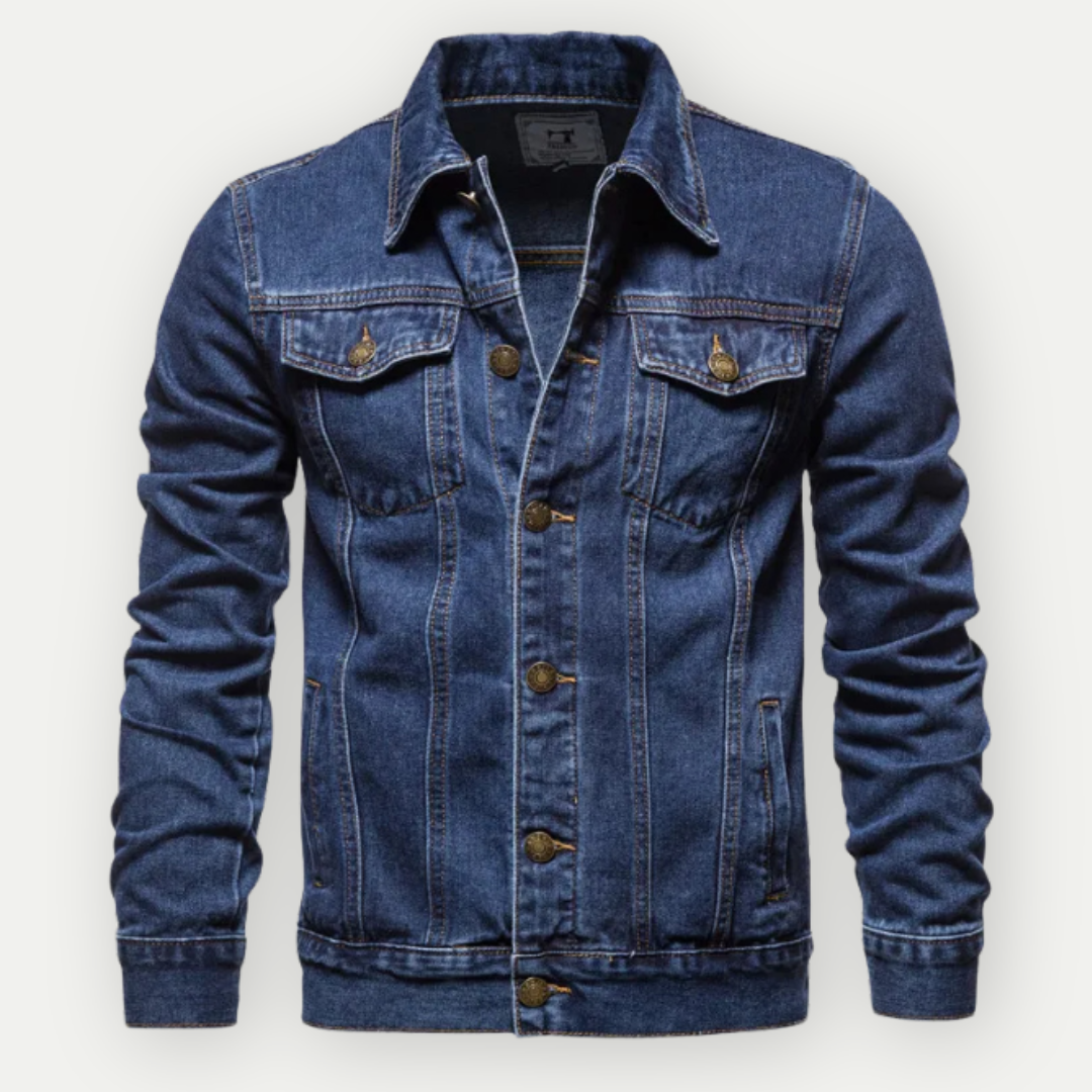 Antonio™ - Classic Denim Trucker Jacket for Men