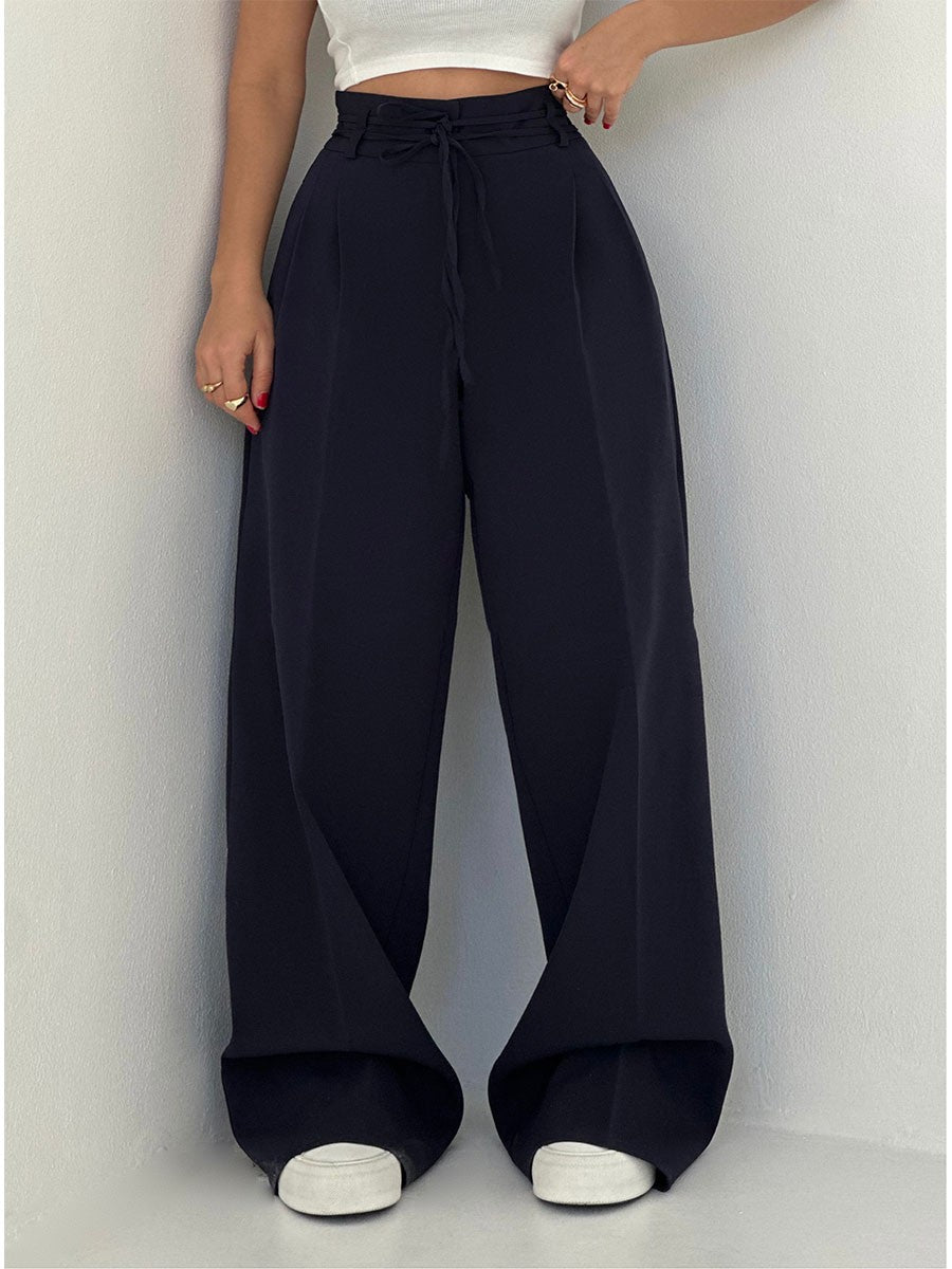 Colette - High-Waisted Pants with Wide Legs