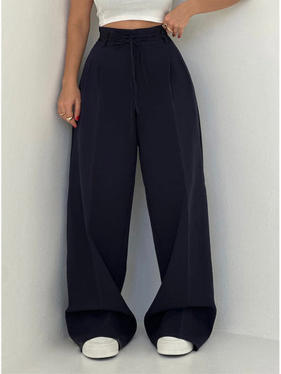 Colette - High-Waisted Pants with Wide Legs