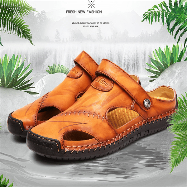 Oliver/Orthopedic Leather Sandals