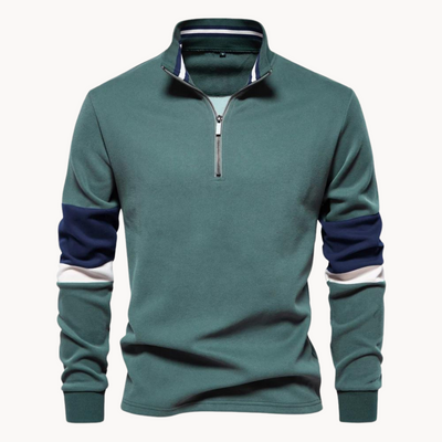 Nathan Quarter-Zip Sweater