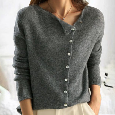 Willow - Elegant Wool Cardigan