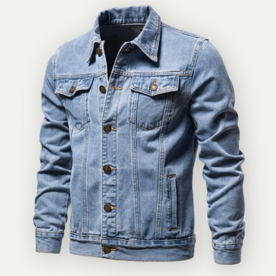 Antonio™ - Classic Denim Trucker Jacket for Men