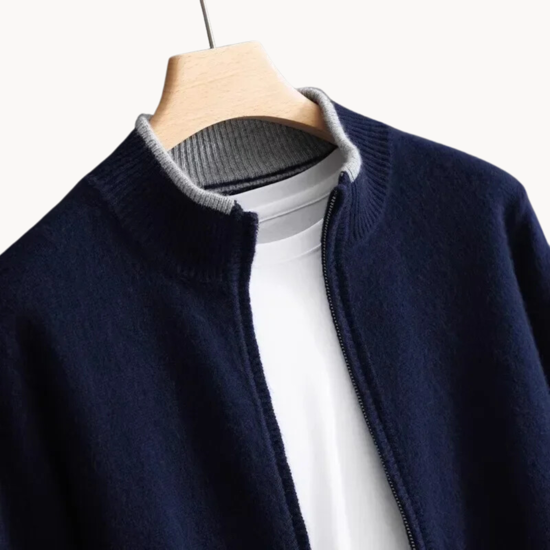 Jack - Kingston Merino Wool Zip Sweater