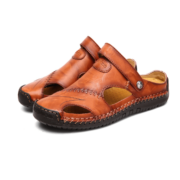 Oliver/Orthopedic Leather Sandals