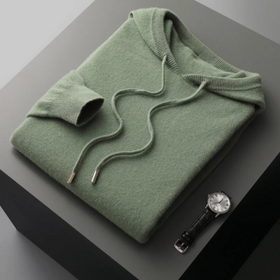 Glacier Merino Wool Sweater Hoodie