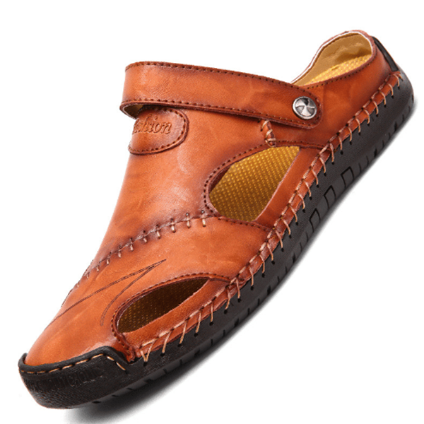 Oliver/Orthopedic Leather Sandals