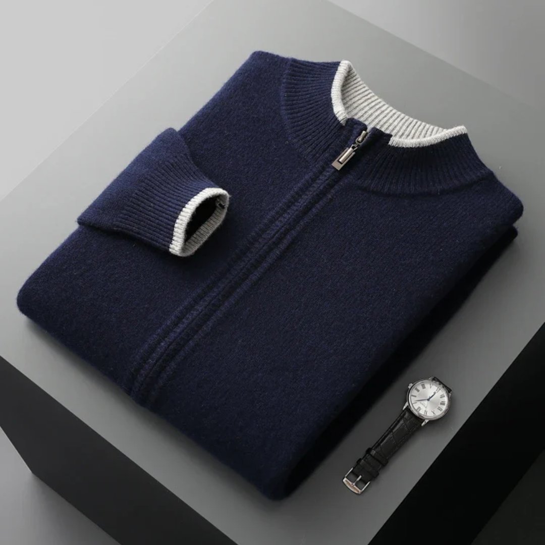 Jack - Kingston Merino Wool Zip Sweater