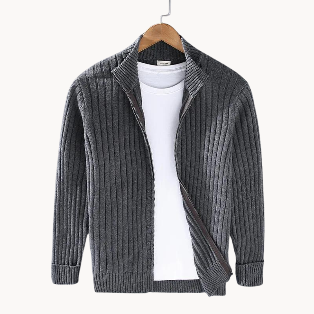 Chicca Zip Cardigan