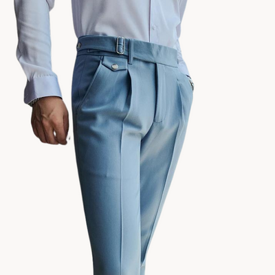 Marcello Sharp Pleated Trousers