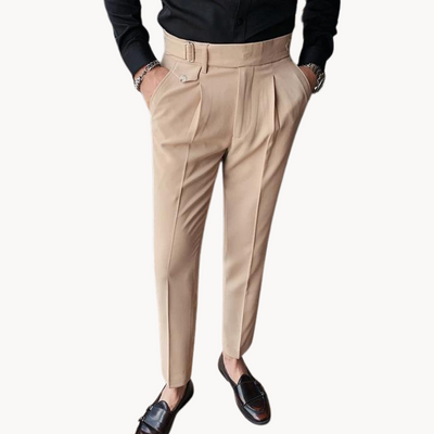 Marcello Sharp Pleated Trousers