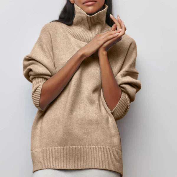 Amandine™ | Oversized Turtleneck Sweater