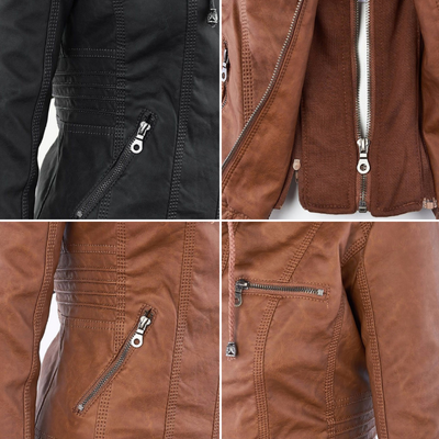 Harriet/ Vegan Leather Jacket