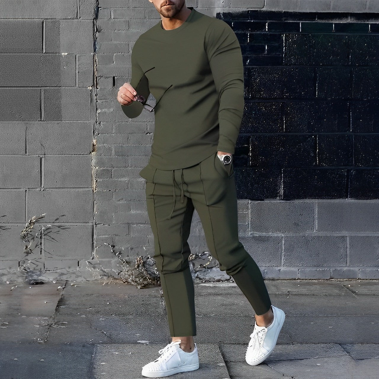 Pullover And Trousers For Men