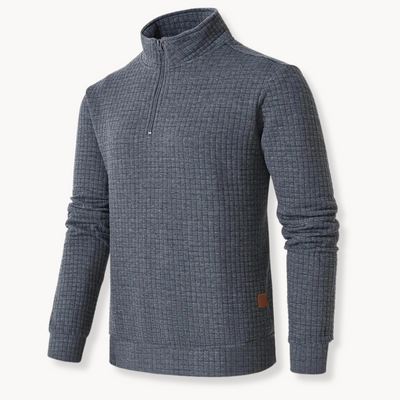 James Quarter Zip Sweater