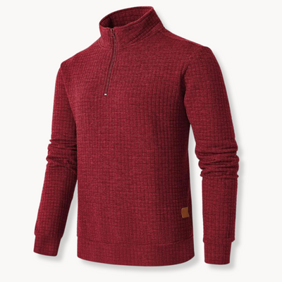 James Quarter Zip Sweater