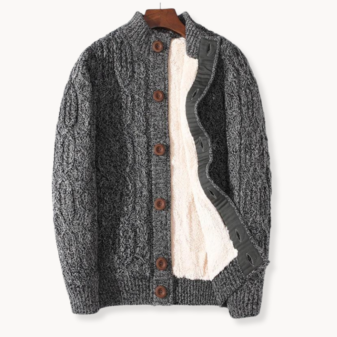 Lennox Merino Cable Cardigan