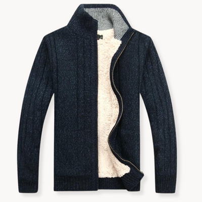 Harrison Cozy Knit Zip Cardigan