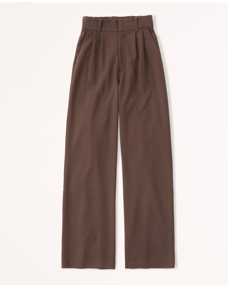 Maya | Mocha Wide-Leg Pants