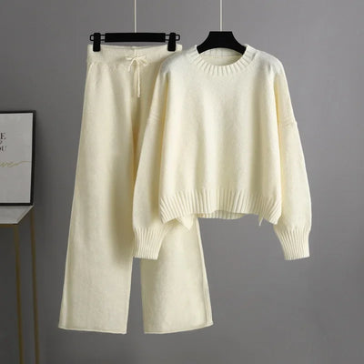 Sooya / Cozy Knitwear Lounge Set