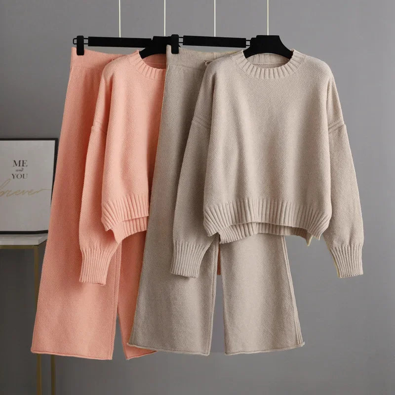 Sooya / Cozy Knitwear Lounge Set