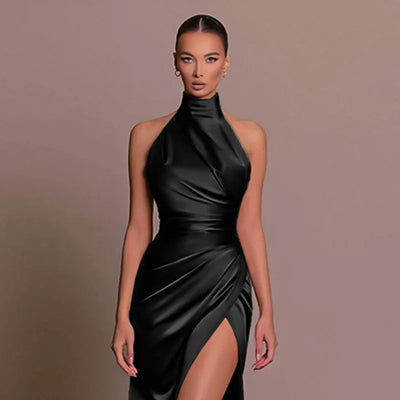 Chicca’s Satin Elegance Dress