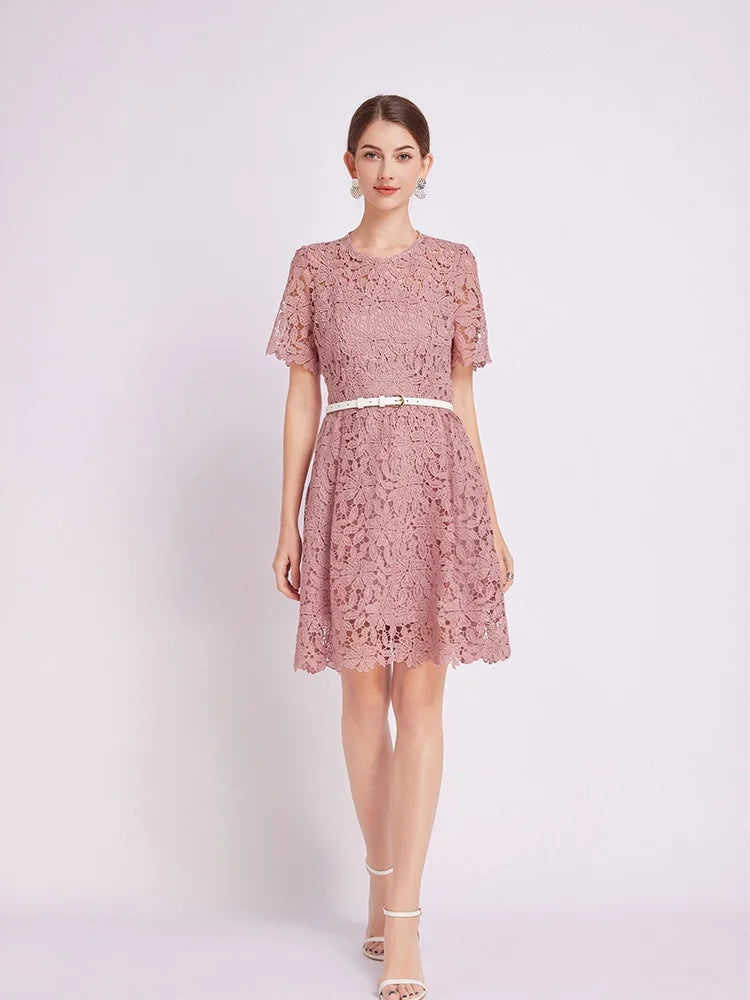 Chicca’s Serene Lace Dress