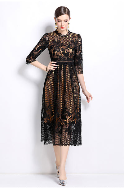 Chicca’s Luxe Lace Dress