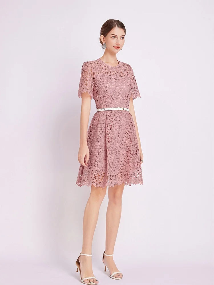 Chicca’s Serene Lace Dress