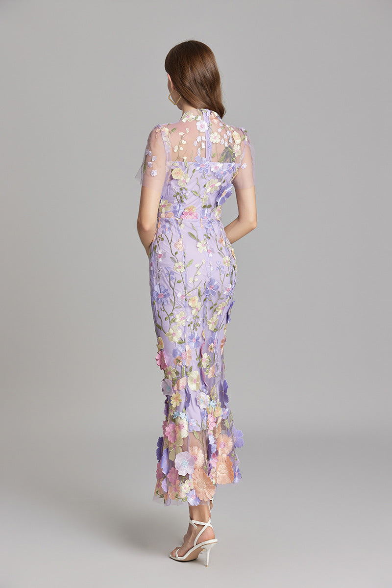 Chicca’s Floral Finesse Dress