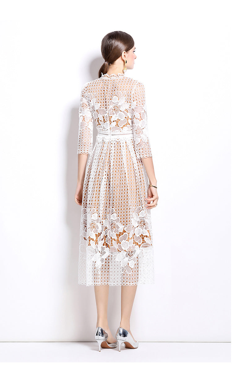 Chicca’s Luxe Lace Dress