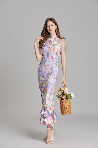 Chicca’s Floral Finesse Dress