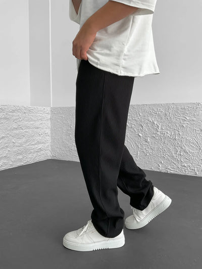 Harper/ Ribbed Spandex Comfort Pants