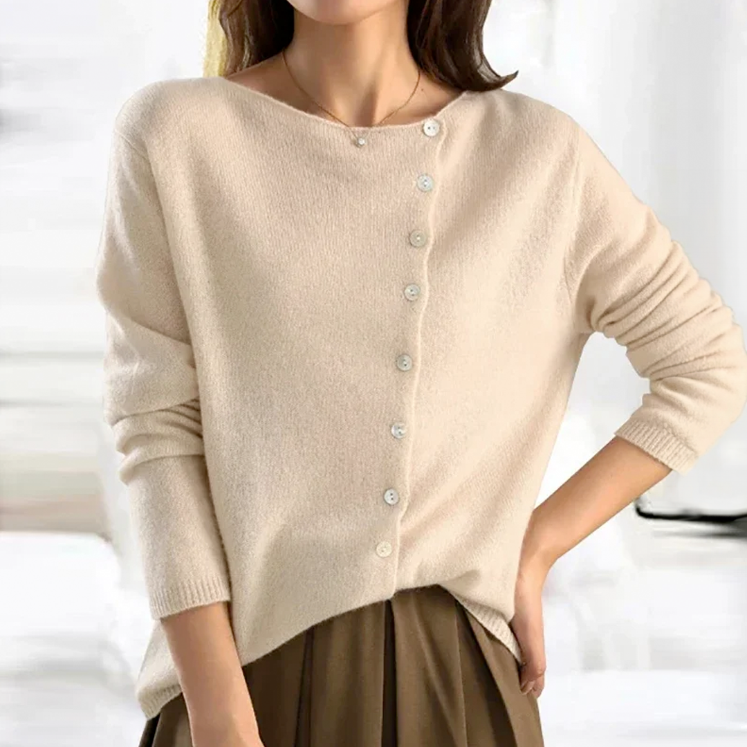 Willow - Elegant Wool Cardigan