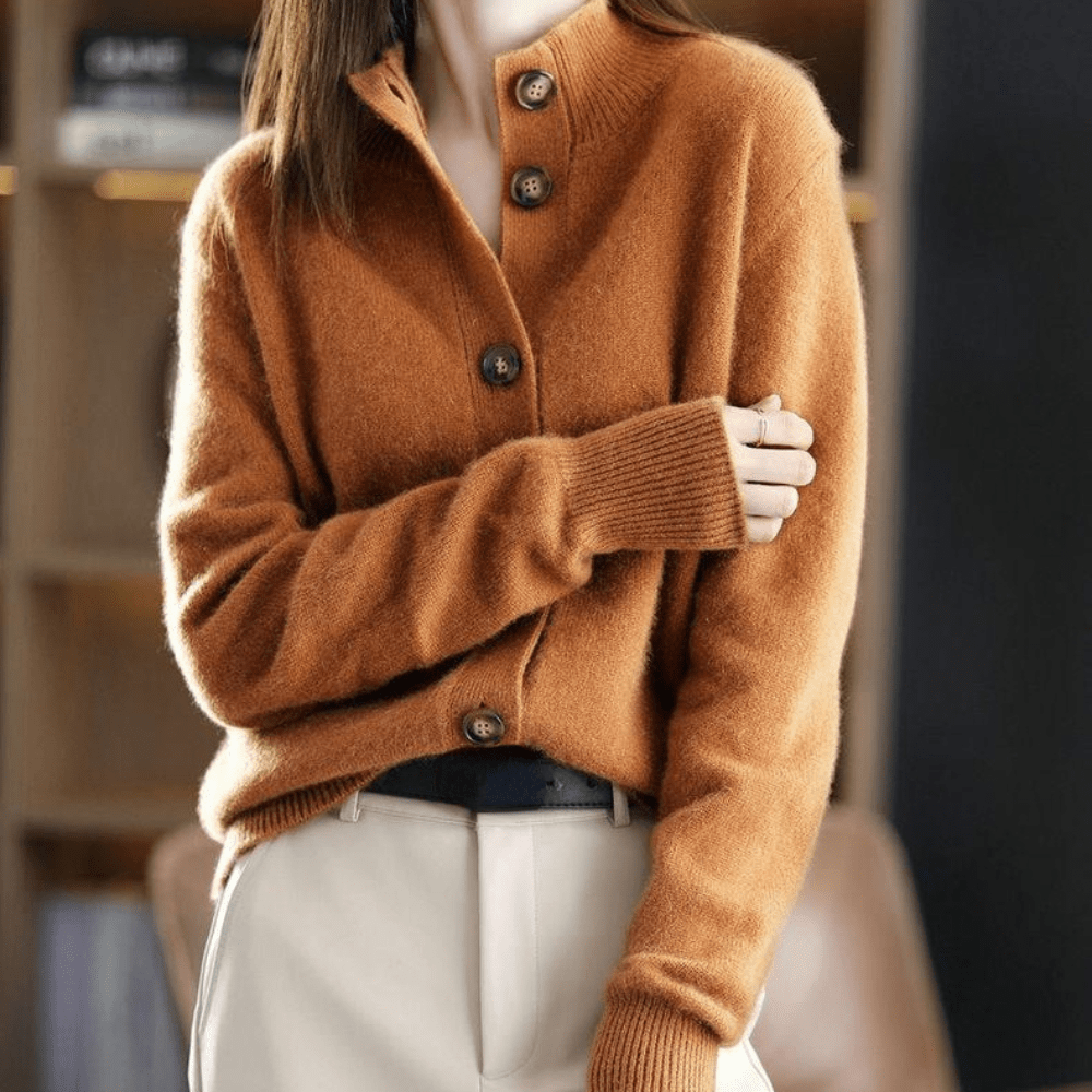 Anny™ | Cashmere Knitted Cardigan