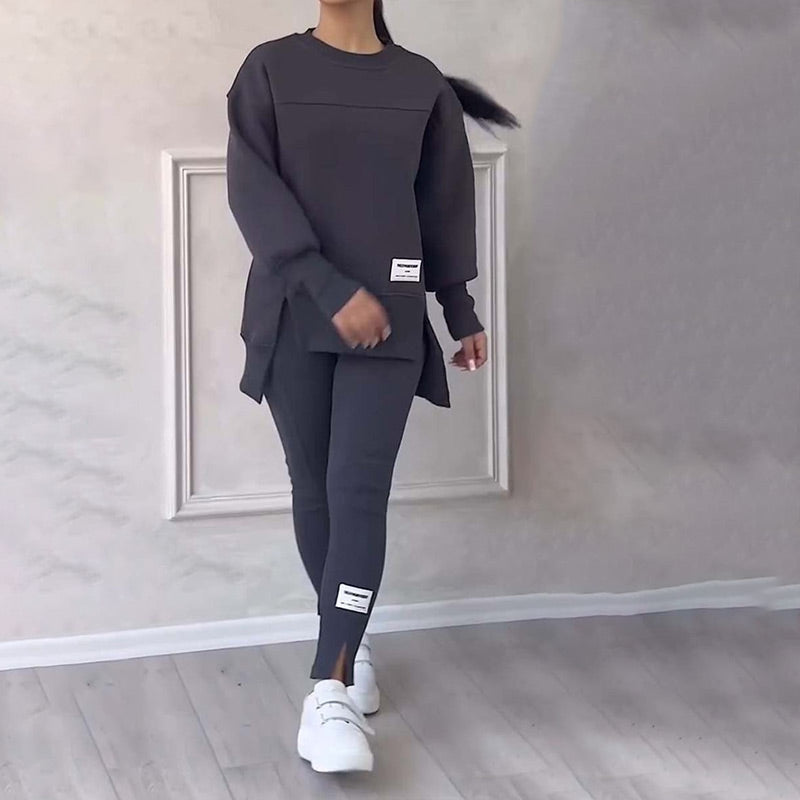 Aria | Casual Sweatshirt And Legging Set