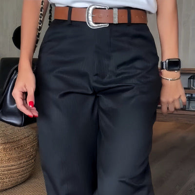 Ramona | Striped Suit Trousers