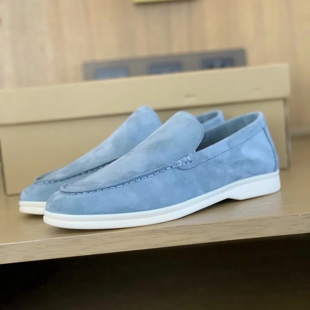 Dave™ - Men's suede leather loafers