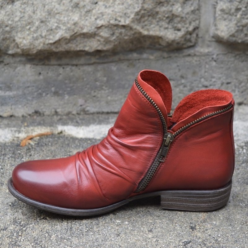 Clara | Stylish Zip Boots