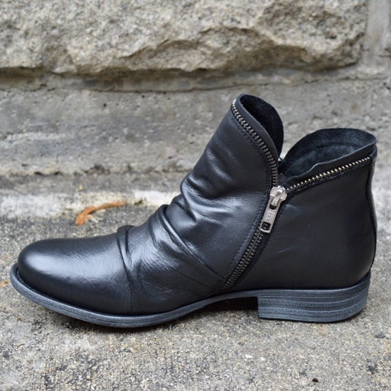 Clara | Stylish Zip Boots